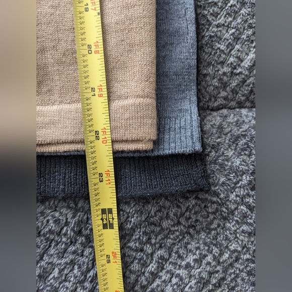 Pendleton Kenar Annalaura 100% Wool Sweaters Italian Neutral Palette Minimalist - Picture 10 of 16